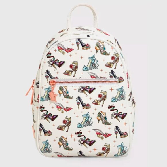Loungefly Handbags - Loungefly Disney Princess Heels Shoes Mini Backpack NWT BoxLunch Exclusive